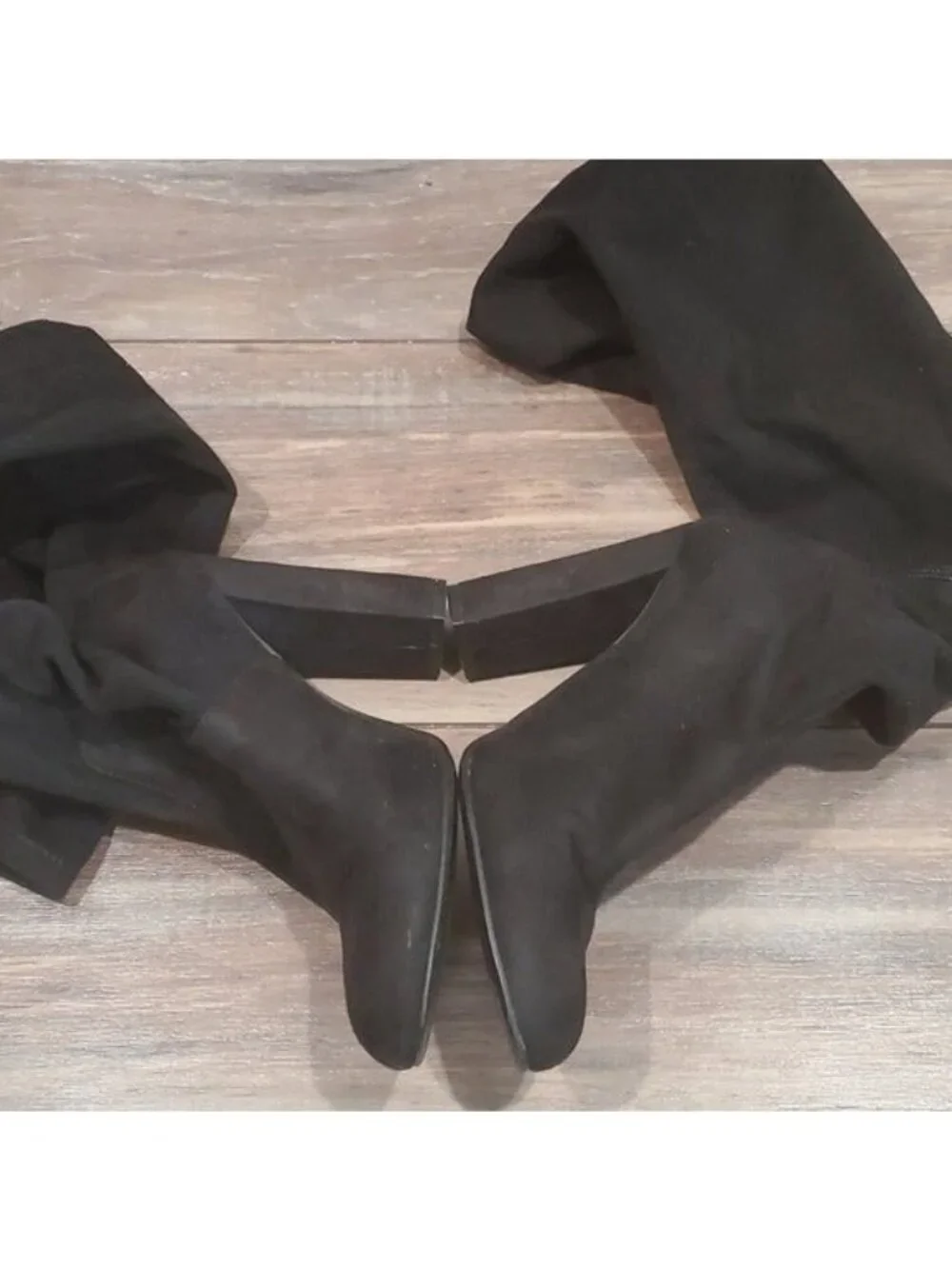 Steve Madden Emotional Suede Over the Knee Bootsheels shoes boots 7M